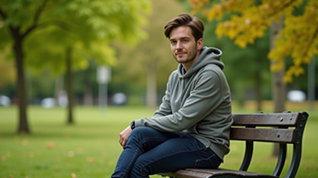 Person der sidder alene og tænker, illustrerer selvrefleksion og selvværd
